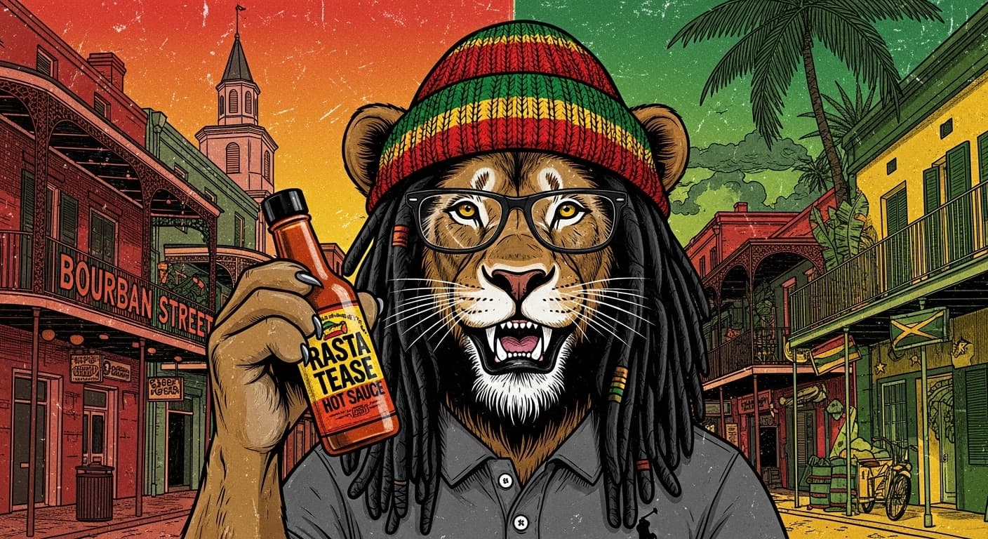 Bourbon to New Orleans - Rasta Tease Story