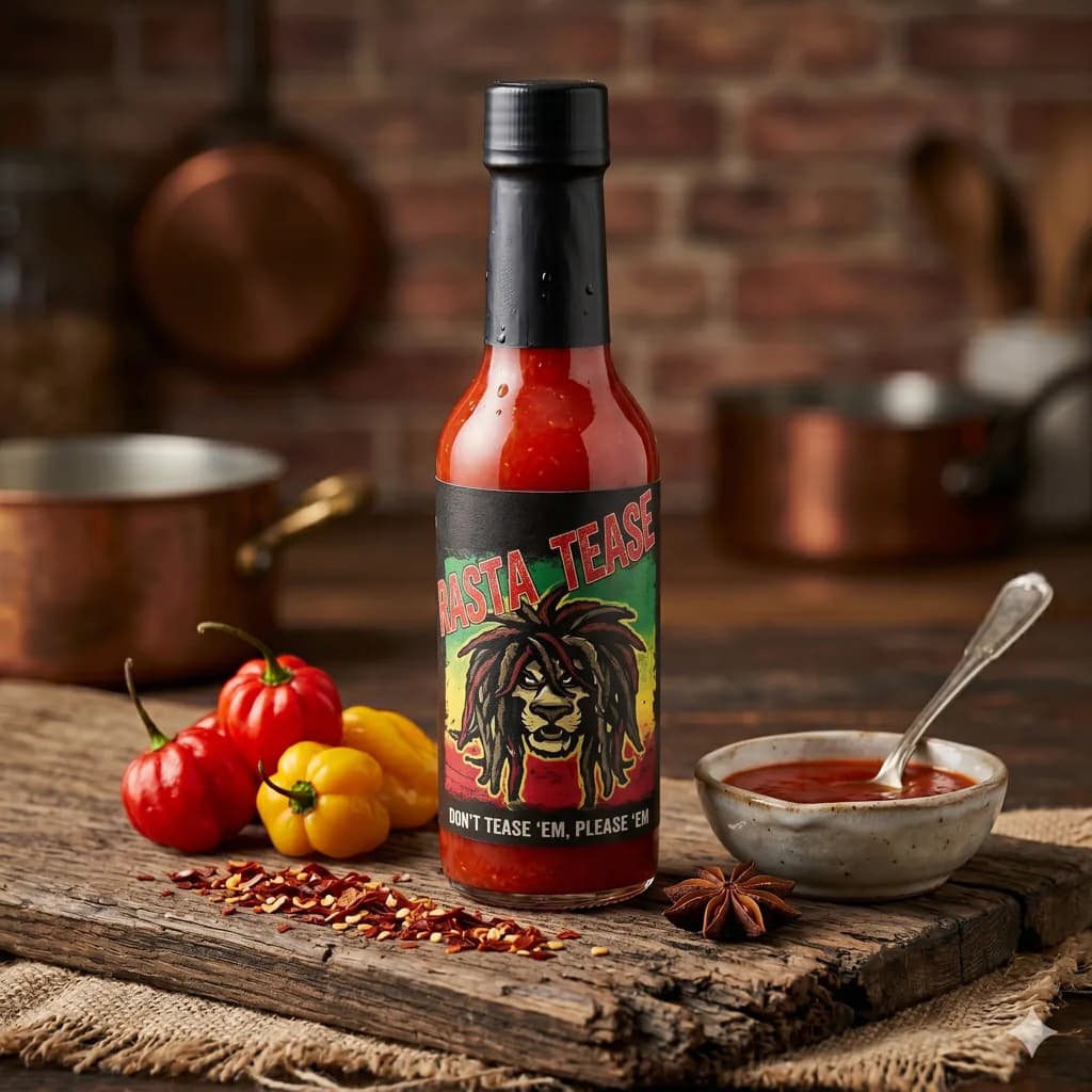 Rasta Tease Hot & BBQ Sauce