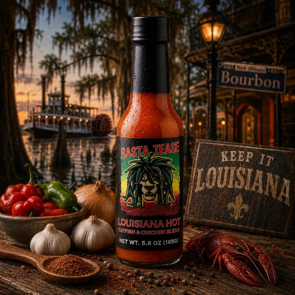Rasta Tease Louisiana Hot